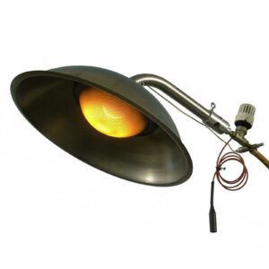 Chauffage radiant global 5 thermostatique pour élevage de poules et/ou canard