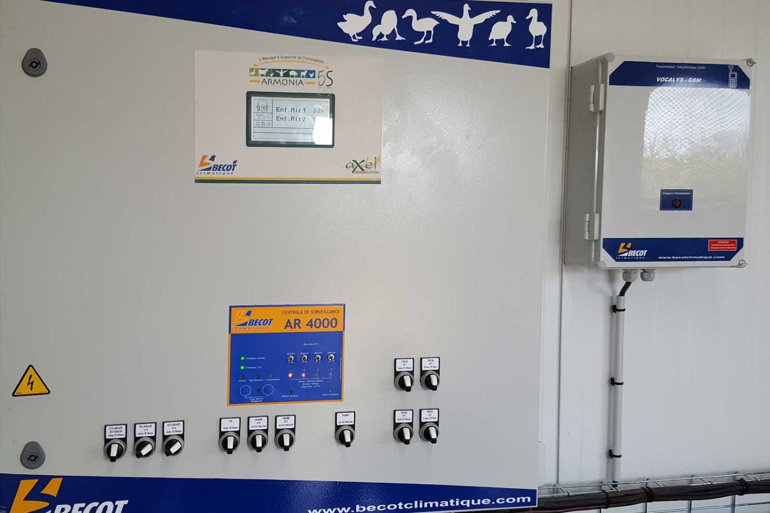 Régulation bâtiment Becot climatique